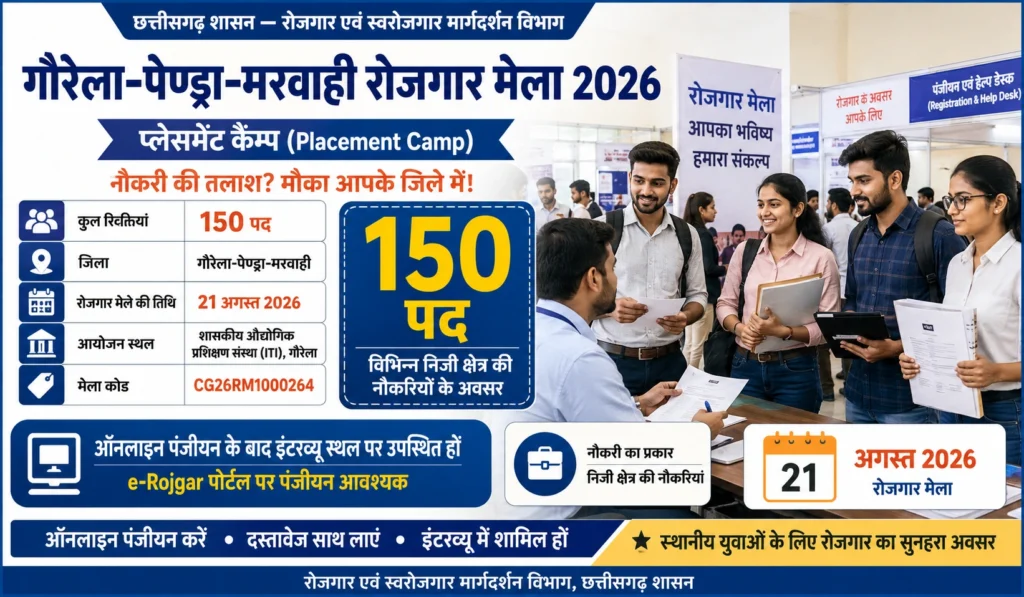 Gaurela Pendra Marwahi Placement Camp 2026