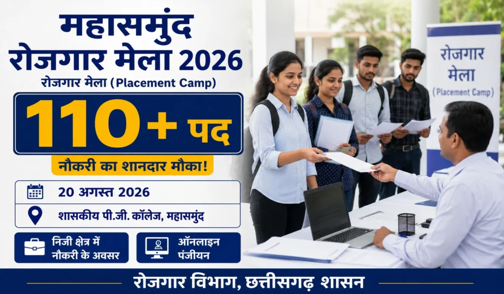 Mahasamund Placement Camp 2026
