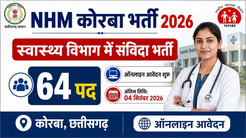 NHM Korba Recruitment 2026