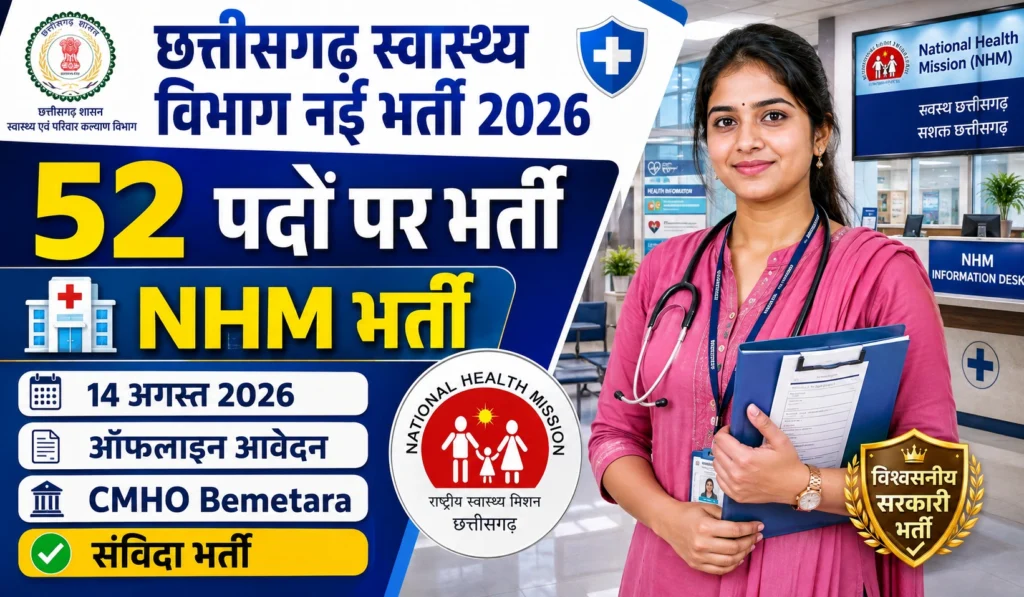 Bemetara Health Department Recruitment 2026